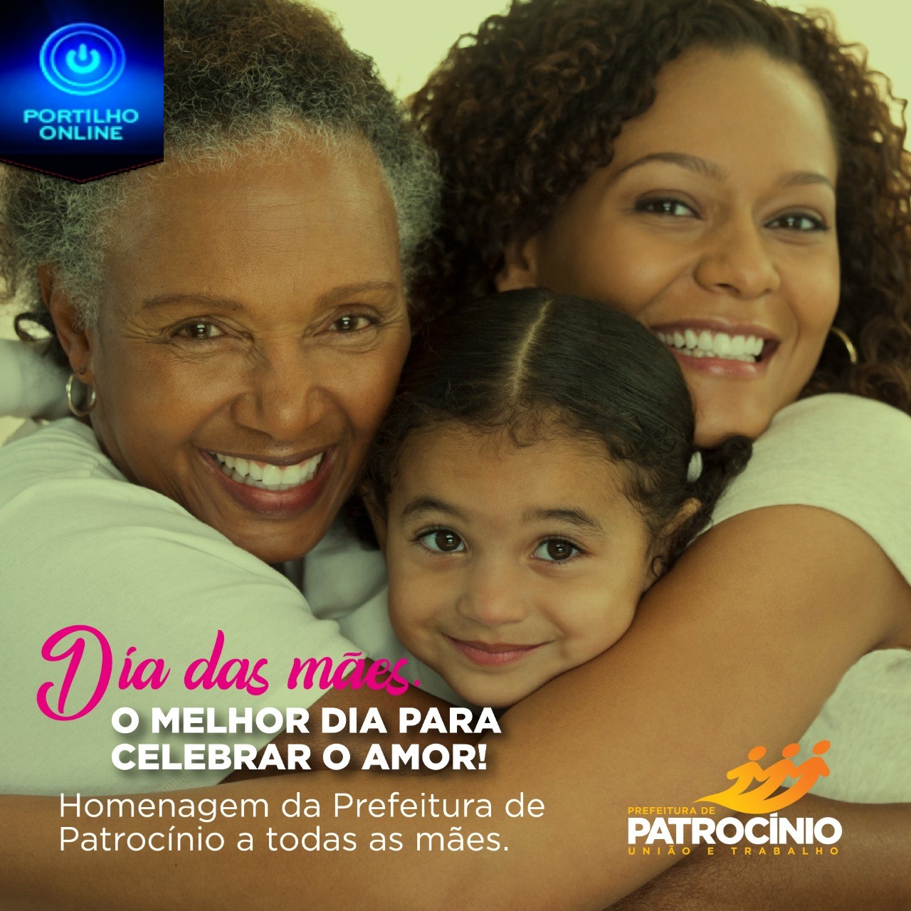 Administração municipal homenagea todas as mamães de Patrocínio e região.