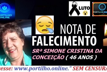 👉😱⚰MORREU MUITO NOVA!!! 👉⚰🕯😪🙏🕯😭NOTA DE FALECIMENTO E CONVITE: FUNERÁRIA FREDERICO OZANAN INFORMA…