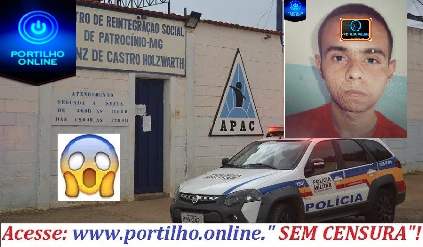 👉😆🤭🚔🚓⛓⚖🚨INCRÍVEL ESSA!!! Preso fugitivo da APAC de patrocínio foi preso fazendo “caminhada”!!!