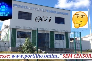 👉✍😡🤧😷💉🌡❌SERRA D SALITRE! Portilho… Queria fazer uma denuncia anônima que mesmo diante de um decreto aqui em Serra do Salitre…