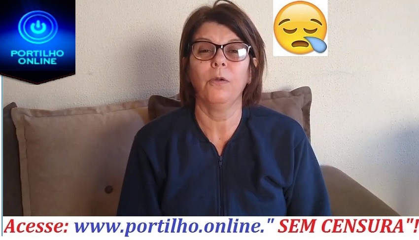 👉😪😢😔😪 PATROCINENSE MAL DÁ CONTA DE FALAR PARA PEDIR A SUA AJUDA!!!