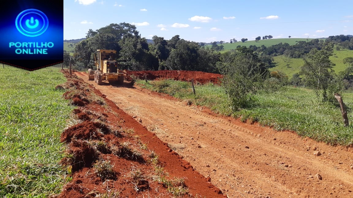 👉👍👏🚜👊Portilho… As estrada do sapecado as estradas está melhor que a rodovia BR-365 .