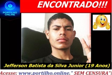 ENCONTRADO!!! Jefferson Batista da Silva Junior (19 Anos).