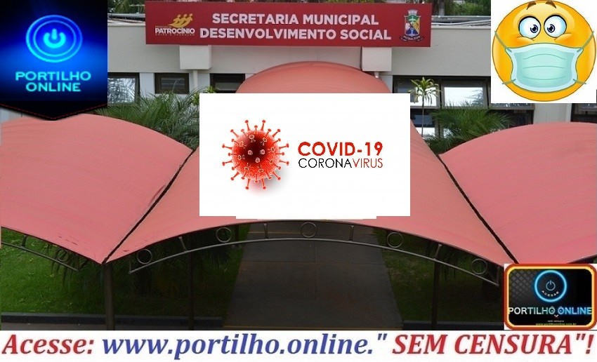 👉😱😷🤧🌡👁COVID- 19!!! Funcionário da Secretaria Municipal de Desenvolvimento Social testou positivo.