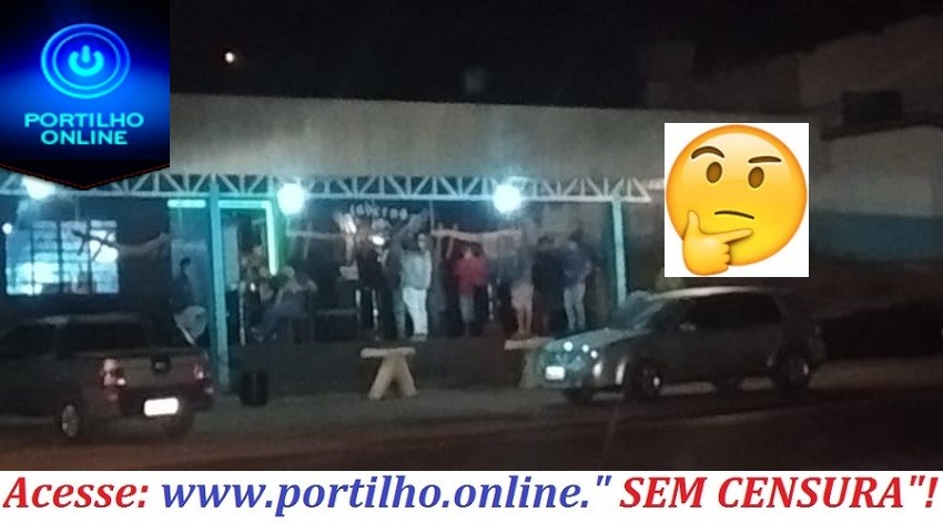 👉🚔😱🚨😷🤧🌡⚖🎹🎼A farra, aglomerações, bebedeira, amontoados de gente em um bar de Salitre de Minas e São Benedito.