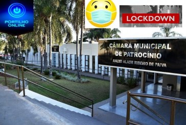 LOCKDOWN!!! Câmara Municipal de Patrocínio ficará fechada até quarta-feira (01/07)