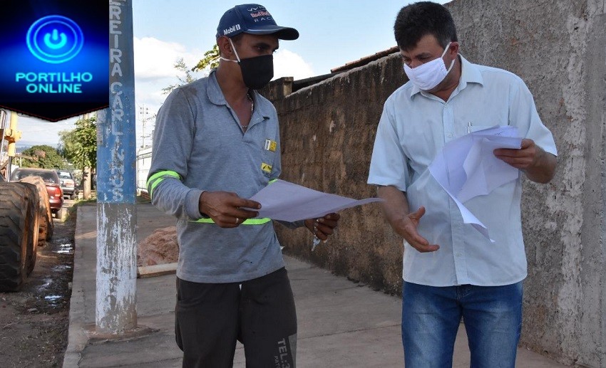 👉👍👊👏Indicação de Valtinho do Jandaia leva nova pavimentação  ao Bairro Santa Terezinha