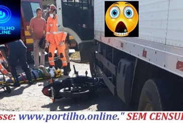 😱👉🚨🚓🚔🚒🚑👊ACIDETNTE FEIO!!! MOTOCICLISTA FICOU DEBAIXO DA CARRETA!!!