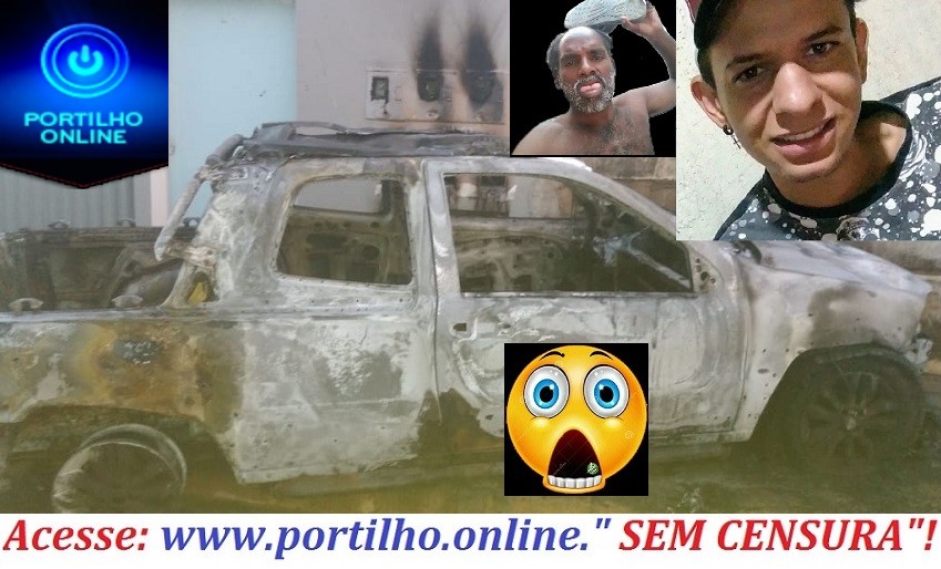 👉😱🐃👁🚔🚨E… TOME CHIFRESSS!!!!BREJO BONITO. Carro strada que foi incendiada, tem “cheiro de chifres queimado e chifradas”.