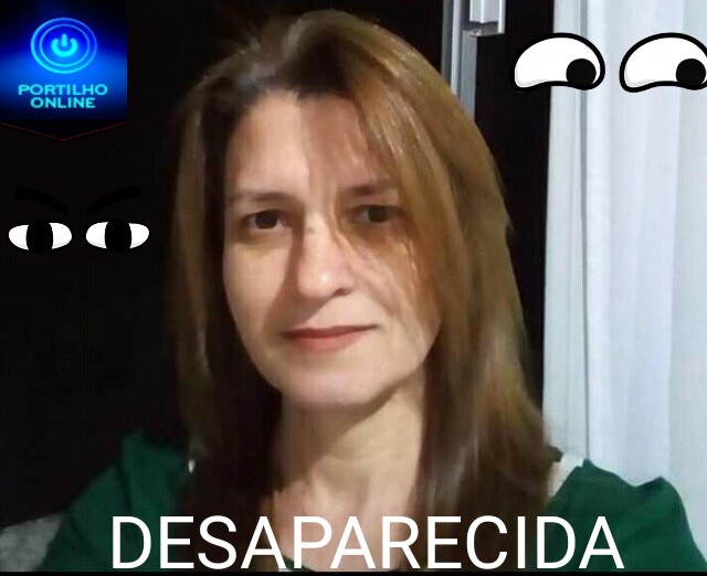 👉🚨😱🚨🚓😳🤔Desaparecida Marlene Maria Marques Ferreira (53 anos).