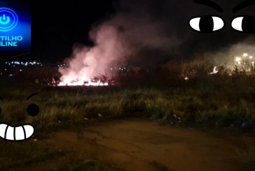 👉🙄🚒😮🔥🔥🔥FOGO DESTROEM VEGETAÇÃO EM TORNO DA ROTATÓRIA DO BAIRRO MORADA NOVA!!!