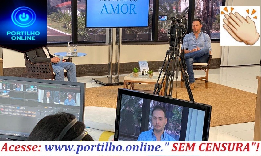 Entrevista com o presidente do HC Thiago Miranda no programa ‘Acima de Tudo Amor’ vai ao ar neste domingo, às 22h, na Rede Vida  