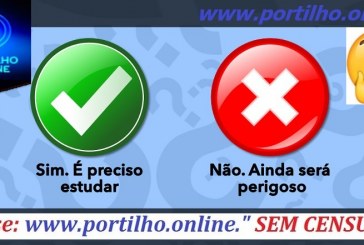 VOTE NA ENQUENTE!!! 👉✍🙄🤫🤔VOLTA AS AULAS!!! Para que possa se ter uma eleições municipais vitoriosas. Não podem voltar às aulas esse anos.