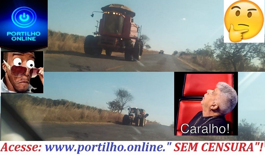 👉🚛🚔🚨🚓😱🙄🚜Cadê a Policia Rodoviária Estadual (vulgo- PRV?). Maquinários continuam na MG- 462.