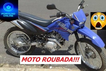 👉🚨😱🚔⛓ MOTO ROUBADA XTZ de cor azul Placa-HET 1686 São Romão/MG.