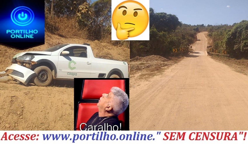 👉🙄😱🚨🚔😳🚒🚑Portilho… Carro da Coopa bate de frente na descida da ponte do Santo Antônio…