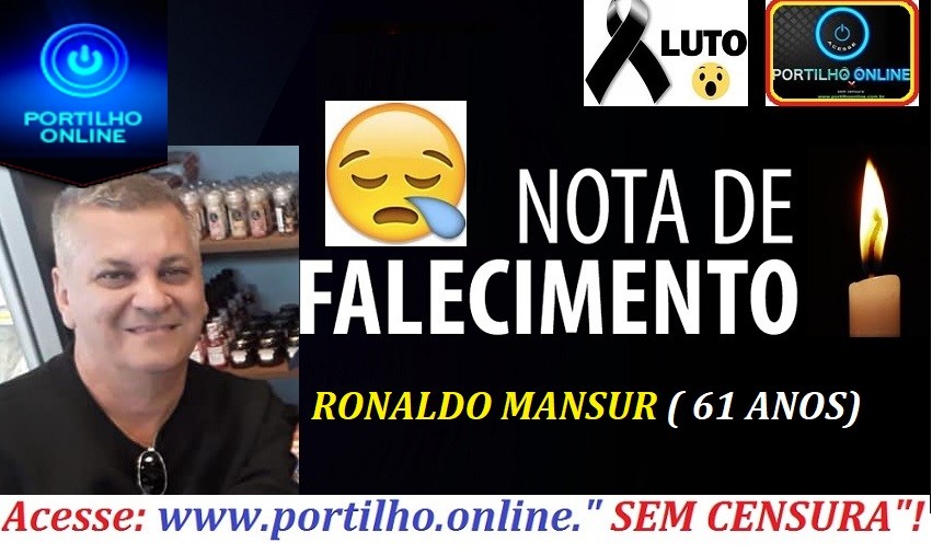 LUTO!!! 👉⚰🕯😪🙏🕯😭NOTA DE FALECIMENTO E CONVITE: FUNERÁRIA FREDERICO OZANAN INFORMA…