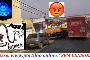 👉🚨😡🙄😱🤨😠👎👎Rua Entupida!!!Interrompida! Bloqueada por caminhões-Fundo do Supermercado boia esperança!!!