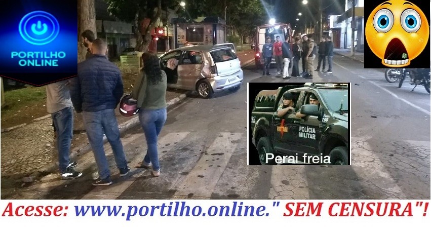 SALDO DA “BATIDA COM LIMÃO”!!! 👉😱🚨🍹🍻🥂🍺🚒🚑😠PATROCÍNIO – Acidente de trânsito com vítima – Direção Perigosa – Embriaguez ao volante.