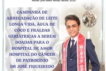 👉🤙👍👏Nasceu em Patrocínio o Projeto Social LUZ E VIDAS, criado pelo Mister Pré Teen Minas 2020, Bernardo Alves!