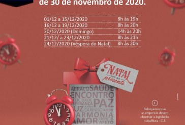 ⏰ Confira o horário sugerido de funcionamento do comércio no Natal !!🎅✨🎁