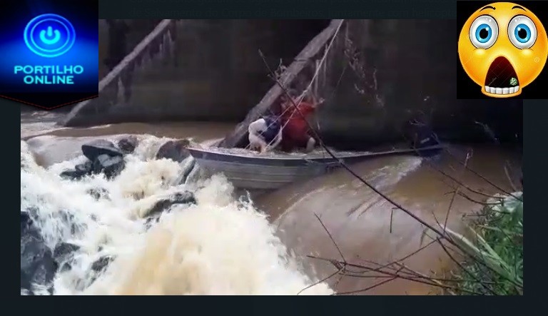 👉ASSISTA AOS VIDEOS….😱🛶⛴⛵🚑🚒⚠️ Barco vira com família durante a correnteza e bombeiros realizam o salvamento; veja nos vídeos!