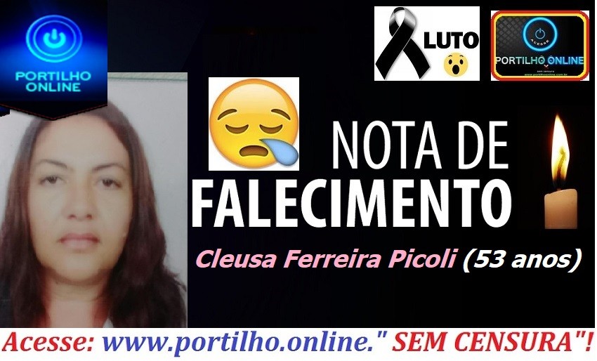 👉😱😭😪⚰🕯😪 NOTA DE FALECIMENTO E CONVITE. FUNERÁRIA FREDERICO OZANAM INFORMA…