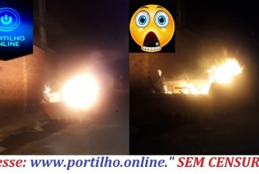 👉🤔🚨🚔👎🚒🛩🔥🔥Vândalos ateiam fogo em caçamba o no bairro Jardim sul.