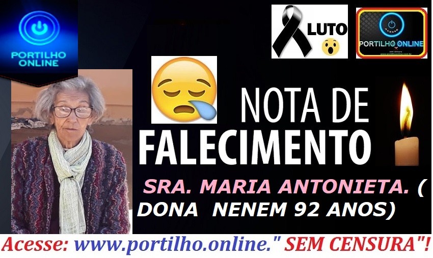 👉😱😭😪⚰🕯😪 NOTA DE FALECIMENTO . FUNERÁRIA FREDERICO OZANAN INFORMA….