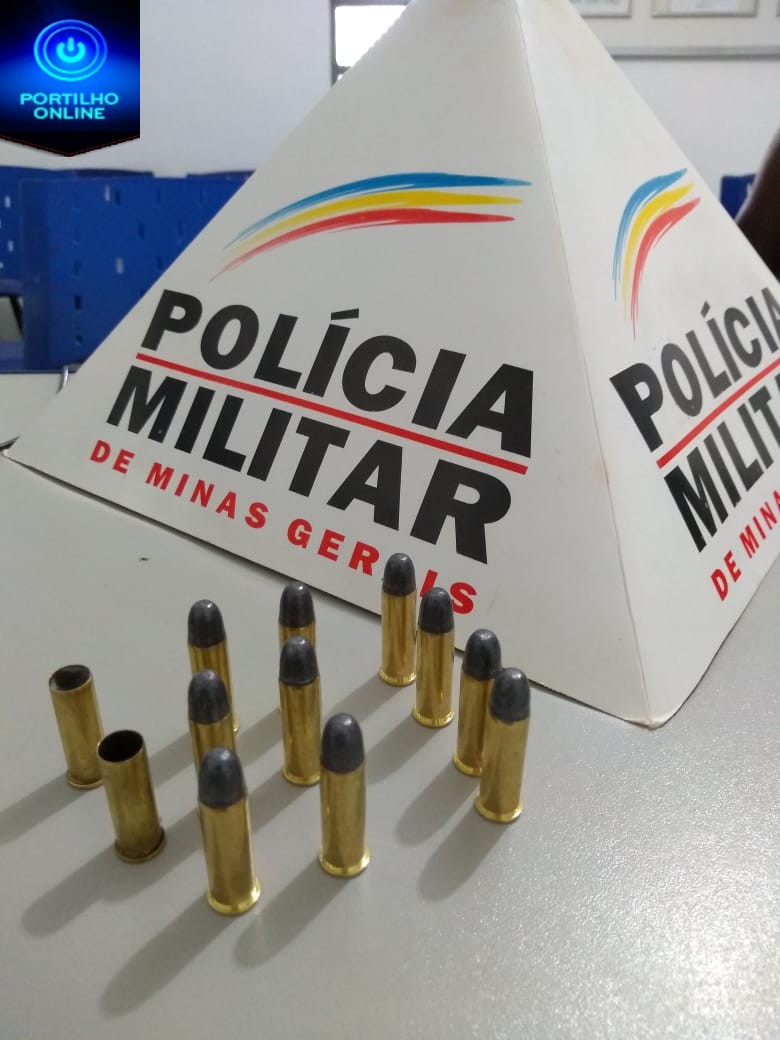 🙄😳😡🚓🚔🚨🤔⛓👨‍✈️👩‍✈️ OCORRÊNCIAS DE DESTAQUE REGISTRADA NA ÁREA DO 46º BPM PATROCÍNIO.  – Polícia Militar prende autor por posse ilegal de munição.