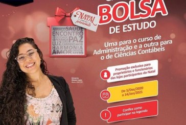 ACIP/ CDL INFORMA….O “Natal Mais Que Presente” junto com a FUNCECP sorteará 02 meia bolsa de estudo junto aos participantes da Campanha das ACIP/CDL.