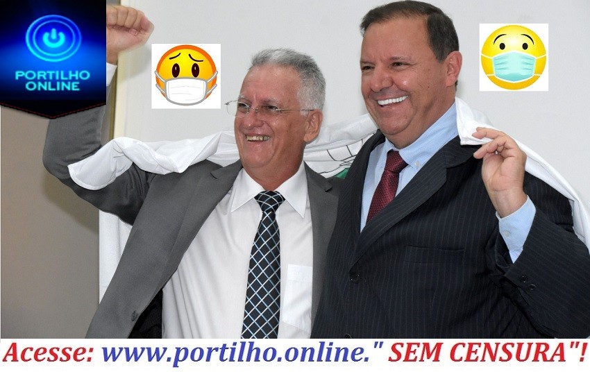 👉👊👊👊👊👊💉🧐🌡O SILÊNCIO DA SUA PRESENÇA, DE PERGUNTAS SEM RESPOSTASSSSSSS, “CONFIGURA” SIM QUE O PREFEITO DEIRÓ E SEU VICE ESTÃO SIM COM COVID-19!