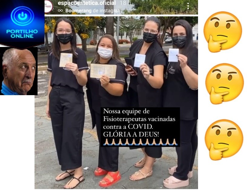 👉🤔💉🌡🚑🙄🤔🤔🤔🤔🤔🤔🤔Bom dia Portilho…. Olha as furonas na fila da vacina. Nenhuma dessa profissionais trabalham na linha de frente.