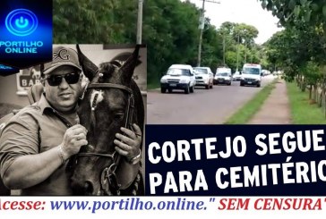 👉⚰🕯😪😥😭😓🚑🚗🚕🚙Emocionante!!! CORTEJO FÚNEBRE DO DR. GILBERTO PEREIRA DE MIRANDA