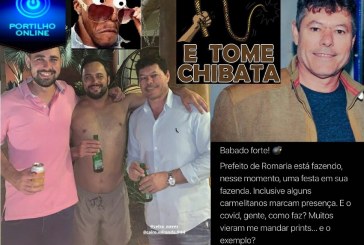 👉😱🧐💉⚖🌡👊👎👎👎👎ROMARIA URGENTE!!!  Enquanto o município vive uma um colapso na cidade prefeito faz festas e sua fazenda.