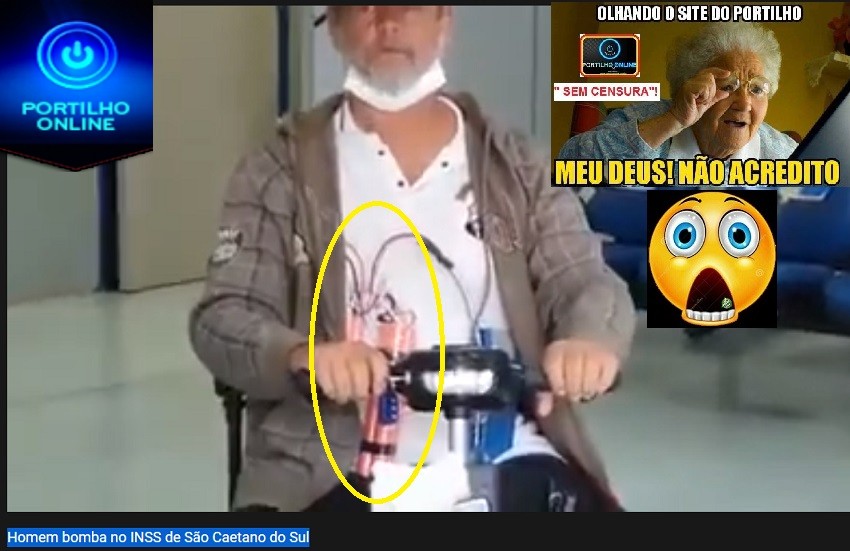 👉😱🚔💥💣💣💣AGÊNCIA DO INSS!!! ASSISTA  AO VIDEO…Homem bomba no INSS de São Caetano do Sul