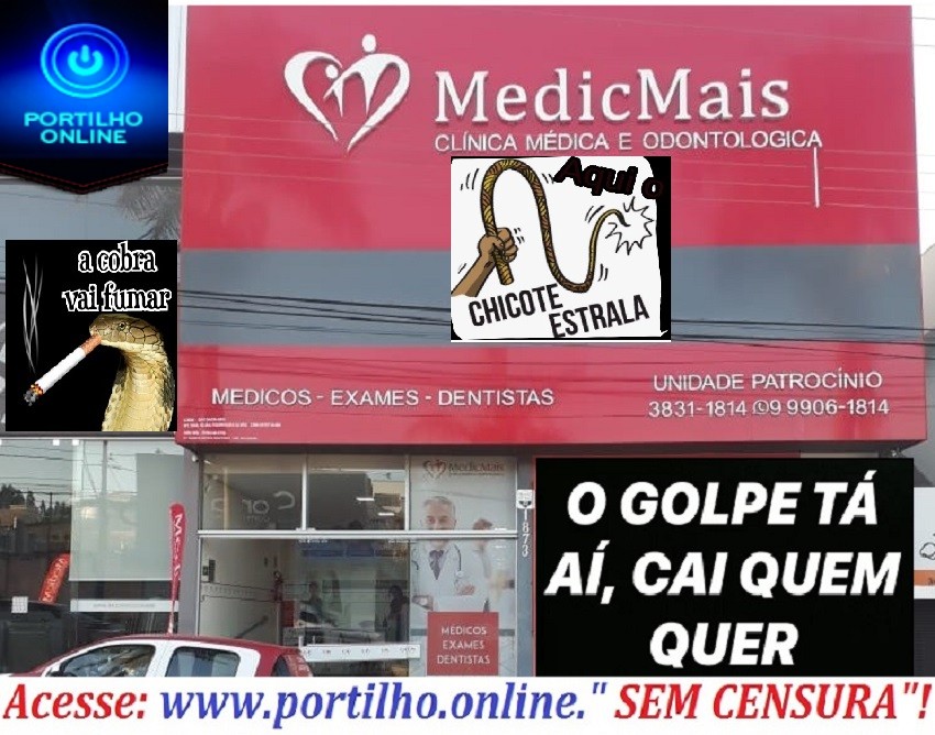 👉🤔😱⚖🚨🙄💸💷⚖😷🤔CLÍNICA MEDIC MAIS…Olá Portilho boa tarde!!!Gostaria de fazer uma reclamação em relação a Clínica Medic Mais…