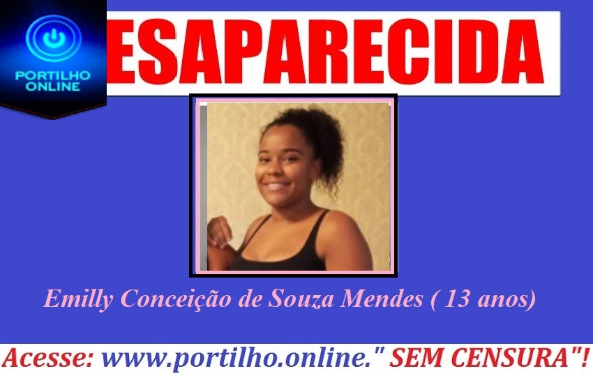 👉🙁😳🙄😱🚔🚨🙁😔DESAPARECIDA!!! POSSIVELMENTE FUGIU PARA PATROCÍNIO! Emilly Conceição de Souza Mendes ( 13 ANOS).