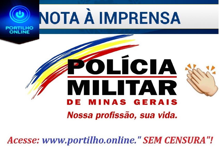 POLICIA MILITAR INFORMA… 👉🚨🚓👍🚔⚖👍🤙👏👏👏 Nota à Imprensa