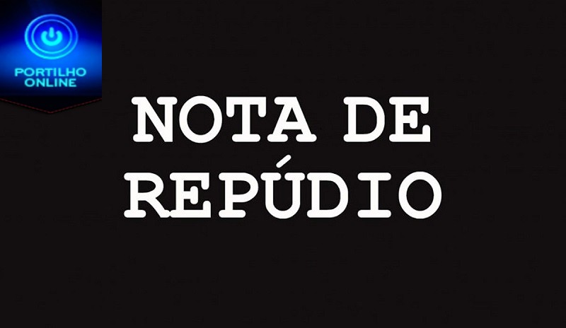 👉😠😡🚨⚖💉⚰👎👎👎👎NOTA DE REPÚDIO…