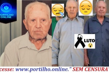 👉🚑😪😔🙏🚒⚰NOTA DE FALECIMENTO!!! ATENÇÃO!!! FALECEU SENHOR GERALDO PINTO DE FARIA (SOLANINHO  87 anos).