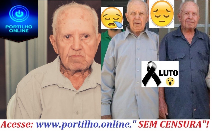 👉🚑😪😔🙏🚒⚰NOTA DE FALECIMENTO!!! ATENÇÃO!!! FALECEU SENHOR GERALDO PINTO DE FARIA (SOLANINHO  87 anos).