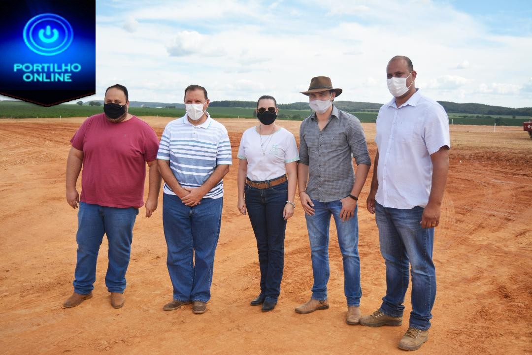 👉👍🤙👊👏👏👏👏Em mais um dia histórico, Prefeitura finaliza terraplanagem do terreno do Hospital do Câncer de Patrocínio