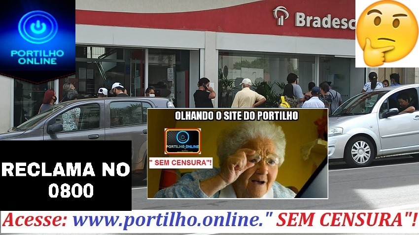 👉🤔😱🧐👊😠💰💷💳💶💸Portilho nem o ‘gerente’ sabe explicar e vim aqui fazer uma reclamação do Banco Bradesco…