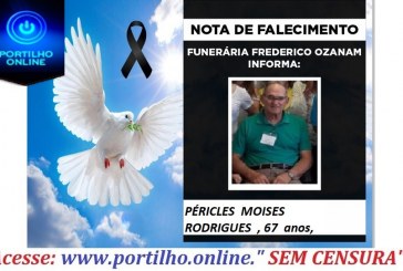 ATUALIZANDO 👉🕯⚰🤔😭😪😱⚰MORRE EM BELO HORIZONTE O MÉDICO PÉRICLES MOISÉS RODRIGUES.  67 ANOS.(EX-VEREADOR E MEDICO DO PRONTO SOCORRO).