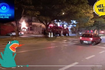 👉🚨😱🚒🚒🔥🔥🔥🔥O CHURRASCO ESQUENTOU!!! JANTINHA PRÓXIMO AO POSTO SERRA NEGRA PEGOU 🔥🔥🔥🔥