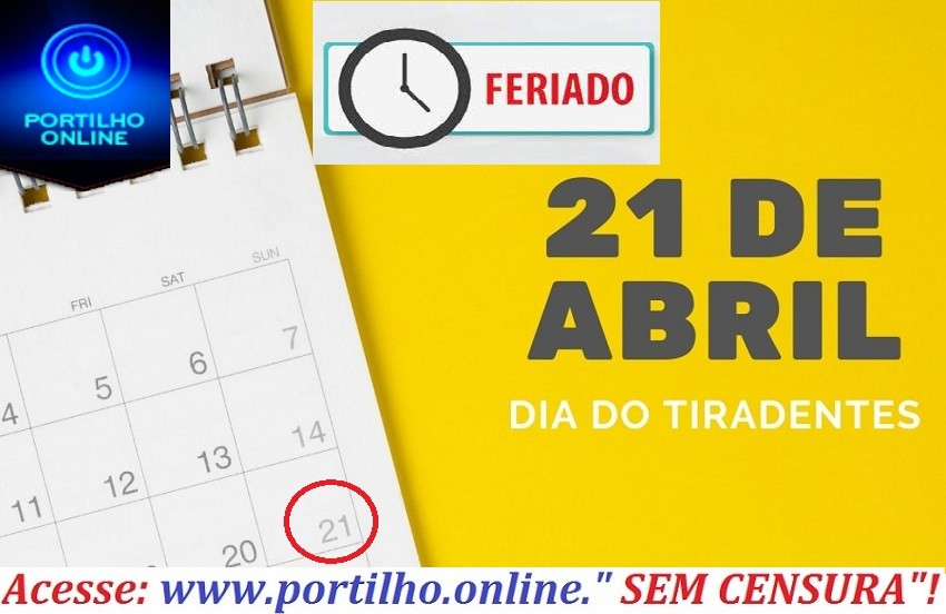 👉🤔⚖😱🕯💉SEMANA COM UMA “ RACHADURA NO MEIO”!!  FERIADO 21 DE ABRIL!!!