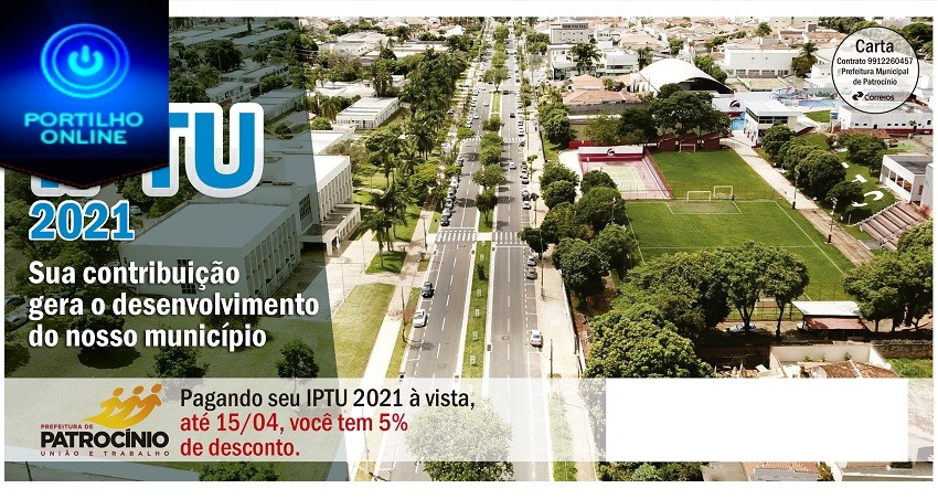 Carnês do IPTU 2021 já estão sendo distribuídos