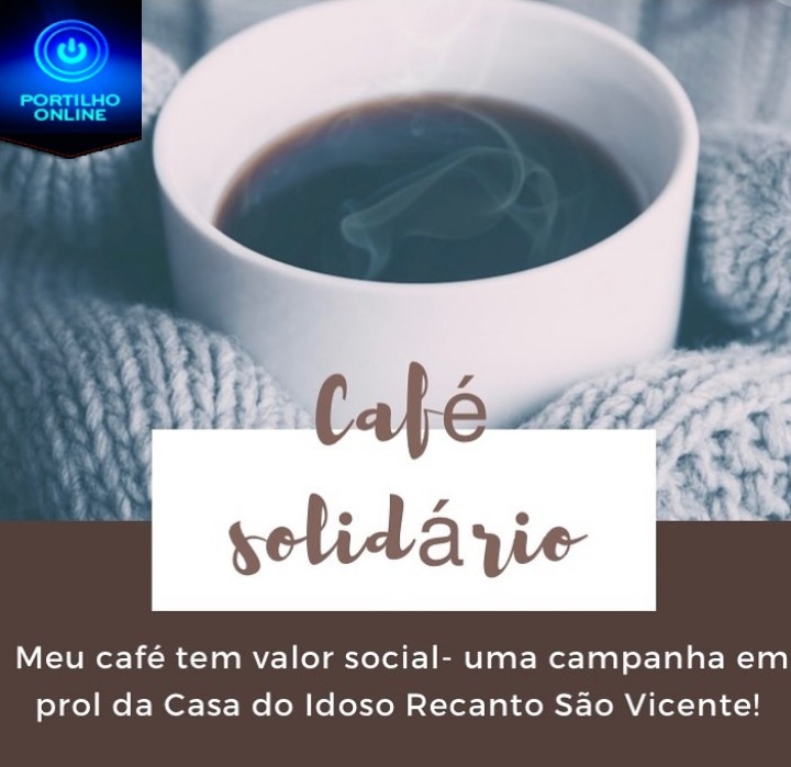 Café Solidário-Meu Café tem valor social.