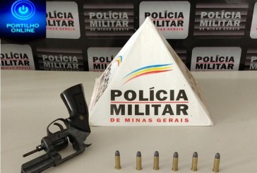 OCORRÊNCIASSSS POLICIAIS… 👉⚖🚨👏👍✍👊🚓 Patrocínio – Polícia Militar prende autor por porte ilegal de arma de fogo